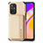 Custodia Silicone Ultra Sottile Morbida Cover con Magnetico S01D per Oppo Reno5 Z 5G