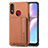 Custodia Silicone Ultra Sottile Morbida Cover con Magnetico S01D per Samsung Galaxy A10s