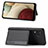 Custodia Silicone Ultra Sottile Morbida Cover con Magnetico S01D per Samsung Galaxy A12 5G