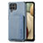 Custodia Silicone Ultra Sottile Morbida Cover con Magnetico S01D per Samsung Galaxy A12 5G
