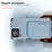 Custodia Silicone Ultra Sottile Morbida Cover con Magnetico S01D per Samsung Galaxy A22 4G