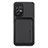 Custodia Silicone Ultra Sottile Morbida Cover con Magnetico S01D per Samsung Galaxy A33 5G Nero