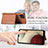 Custodia Silicone Ultra Sottile Morbida Cover con Magnetico S01D per Samsung Galaxy F12