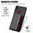 Custodia Silicone Ultra Sottile Morbida Cover con Magnetico S01D per Samsung Galaxy M01s