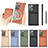 Custodia Silicone Ultra Sottile Morbida Cover con Magnetico S01D per Samsung Galaxy Note 20 Ultra 5G