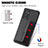 Custodia Silicone Ultra Sottile Morbida Cover con Magnetico S01D per Samsung Galaxy Quantum4 5G