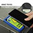 Custodia Silicone Ultra Sottile Morbida Cover con Magnetico S01D per Samsung Galaxy S10 Lite