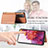 Custodia Silicone Ultra Sottile Morbida Cover con Magnetico S01D per Samsung Galaxy S20 FE 4G