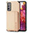 Custodia Silicone Ultra Sottile Morbida Cover con Magnetico S01D per Samsung Galaxy S20 FE 4G