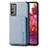 Custodia Silicone Ultra Sottile Morbida Cover con Magnetico S01D per Samsung Galaxy S20 FE 4G