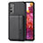 Custodia Silicone Ultra Sottile Morbida Cover con Magnetico S01D per Samsung Galaxy S20 FE 4G