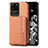 Custodia Silicone Ultra Sottile Morbida Cover con Magnetico S01D per Samsung Galaxy S20 Ultra 5G