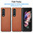 Custodia Silicone Ultra Sottile Morbida Cover con Magnetico S01D per Samsung Galaxy Z Fold3 5G