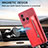 Custodia Silicone Ultra Sottile Morbida Cover con Magnetico S01D per Xiaomi Redmi 12C 4G