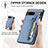 Custodia Silicone Ultra Sottile Morbida Cover con Magnetico S02D per Google Pixel 7a 5G