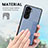 Custodia Silicone Ultra Sottile Morbida Cover con Magnetico S02D per Huawei Honor 90 Lite 5G