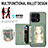 Custodia Silicone Ultra Sottile Morbida Cover con Magnetico S02D per Huawei Honor X8a 4G