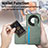 Custodia Silicone Ultra Sottile Morbida Cover con Magnetico S02D per Huawei Honor X9a 5G