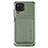 Custodia Silicone Ultra Sottile Morbida Cover con Magnetico S02D per Samsung Galaxy A12 5G Verde