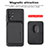 Custodia Silicone Ultra Sottile Morbida Cover con Magnetico S02D per Samsung Galaxy A32 5G