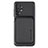 Custodia Silicone Ultra Sottile Morbida Cover con Magnetico S02D per Samsung Galaxy A32 5G Nero