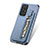 Custodia Silicone Ultra Sottile Morbida Cover con Magnetico S02D per Samsung Galaxy A52 4G