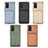 Custodia Silicone Ultra Sottile Morbida Cover con Magnetico S02D per Samsung Galaxy M02s