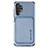 Custodia Silicone Ultra Sottile Morbida Cover con Magnetico S02D per Samsung Galaxy M32 5G