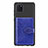 Custodia Silicone Ultra Sottile Morbida Cover con Magnetico S02D per Samsung Galaxy Note 10 Lite