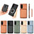 Custodia Silicone Ultra Sottile Morbida Cover con Magnetico S02D per Samsung Galaxy S20 5G