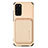 Custodia Silicone Ultra Sottile Morbida Cover con Magnetico S02D per Samsung Galaxy S20 Plus 5G