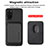 Custodia Silicone Ultra Sottile Morbida Cover con Magnetico S02D per Samsung Galaxy S20 Plus 5G