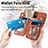 Custodia Silicone Ultra Sottile Morbida Cover con Magnetico S02D per Xiaomi POCO M3 Pro 5G
