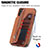 Custodia Silicone Ultra Sottile Morbida Cover con Magnetico S02D per Xiaomi POCO M3 Pro 5G