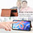 Custodia Silicone Ultra Sottile Morbida Cover con Magnetico S02D per Xiaomi Poco M4 Pro 5G