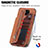 Custodia Silicone Ultra Sottile Morbida Cover con Magnetico S02D per Xiaomi Poco X3