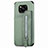 Custodia Silicone Ultra Sottile Morbida Cover con Magnetico S02D per Xiaomi Poco X3 Verde