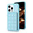 Custodia Silicone Ultra Sottile Morbida Cover con Magnetico S03D per Apple iPhone 15 Pro Max