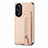 Custodia Silicone Ultra Sottile Morbida Cover con Magnetico S03D per Huawei Honor X7 Oro