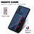 Custodia Silicone Ultra Sottile Morbida Cover con Magnetico S03D per Samsung Galaxy A71 4G A715