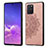 Custodia Silicone Ultra Sottile Morbida Cover con Magnetico S03D per Samsung Galaxy A91