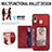 Custodia Silicone Ultra Sottile Morbida Cover con Magnetico S03D per Samsung Galaxy M10S