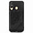 Custodia Silicone Ultra Sottile Morbida Cover con Magnetico S03D per Samsung Galaxy M40 Nero