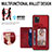 Custodia Silicone Ultra Sottile Morbida Cover con Magnetico S03D per Samsung Galaxy M60s