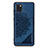 Custodia Silicone Ultra Sottile Morbida Cover con Magnetico S03D per Samsung Galaxy M60s Blu