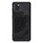 Custodia Silicone Ultra Sottile Morbida Cover con Magnetico S03D per Samsung Galaxy M60s Nero