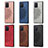 Custodia Silicone Ultra Sottile Morbida Cover con Magnetico S03D per Samsung Galaxy M80S