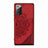 Custodia Silicone Ultra Sottile Morbida Cover con Magnetico S03D per Samsung Galaxy Note 20 5G