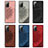 Custodia Silicone Ultra Sottile Morbida Cover con Magnetico S03D per Samsung Galaxy Note 20 5G