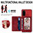 Custodia Silicone Ultra Sottile Morbida Cover con Magnetico S03D per Samsung Galaxy S20